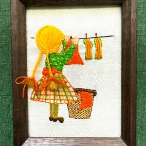 Vintage small wall hanging